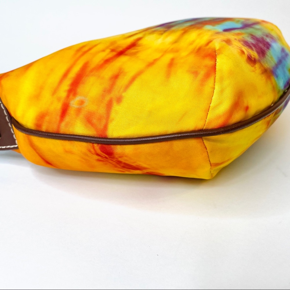 Donald J Pliner Mini Watercolor Hobo Bag flawed - Picture 6 of 16